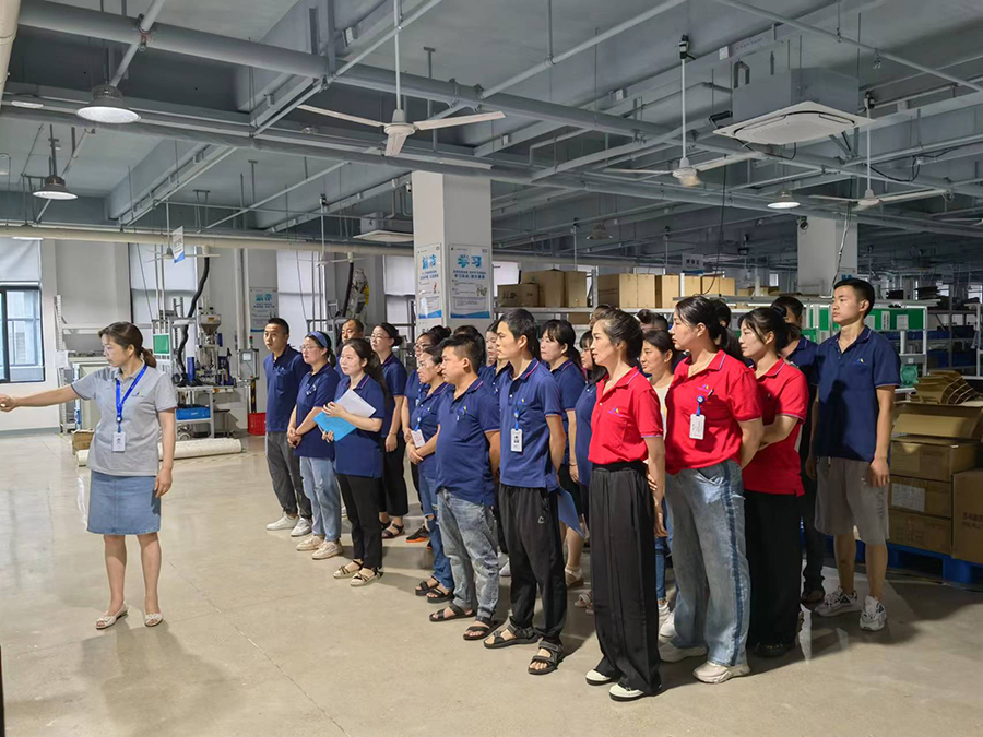 思邁特線束工廠團(tuán)隊合影